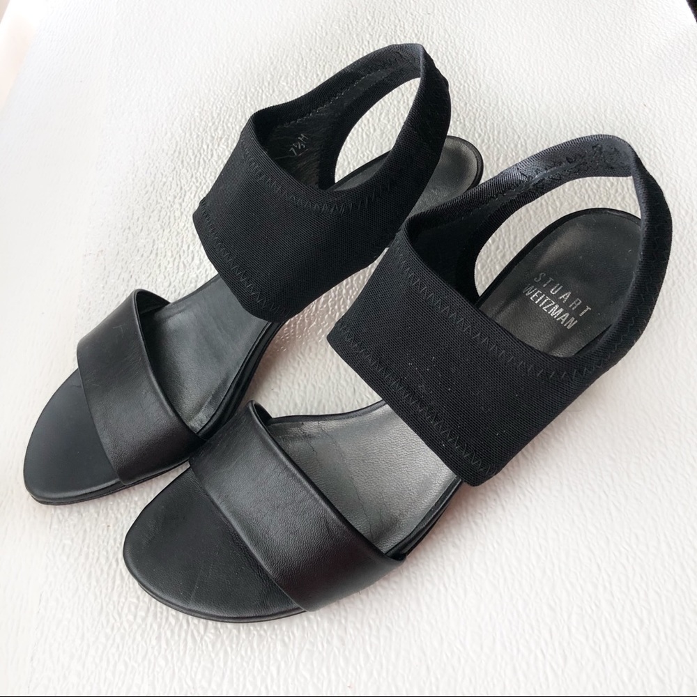 Stuart weitzman black women’s shoes Sz 71/2